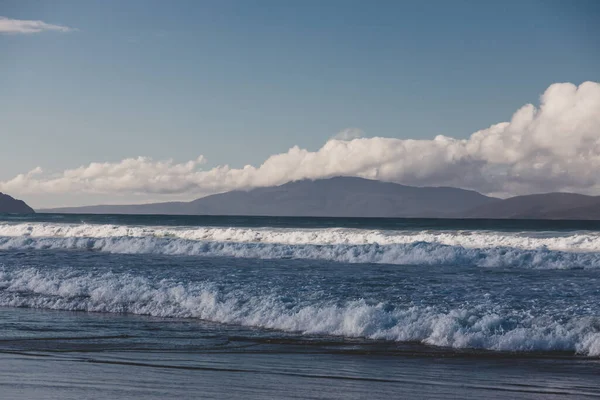 Starke Wellen Und Unberührter Australischer Strand Marion Bay Auf Tasmanien — Stockfoto