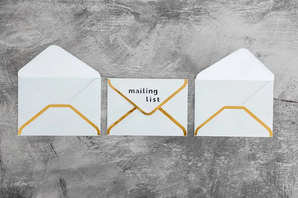 Mail Marketing Promuovere Concetto Vendita Online Gruppo Icone Mail Uno — Foto Stock