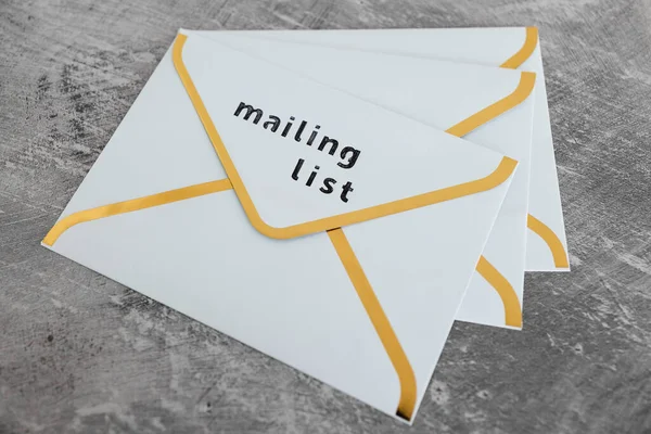 Mail Marketing Promuovere Concetto Vendita Online Gruppo Icone Mail Uno — Foto Stock