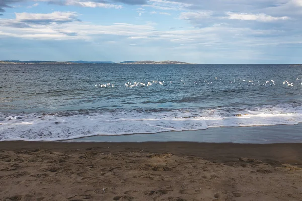 Pantai Blackmans Bay Pada Musim Dingin Yang Cerah South Hobart — Stok Foto