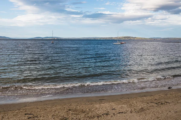 Hobart Tasmania 1Stt Agustus 2020 Pantai Blackmans Bay Pada Hari — Stok Foto