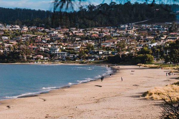 Hobart Tasménia Agosto 2020 Vista Praia Blackmans Bay South Hobart — Fotografia de Stock