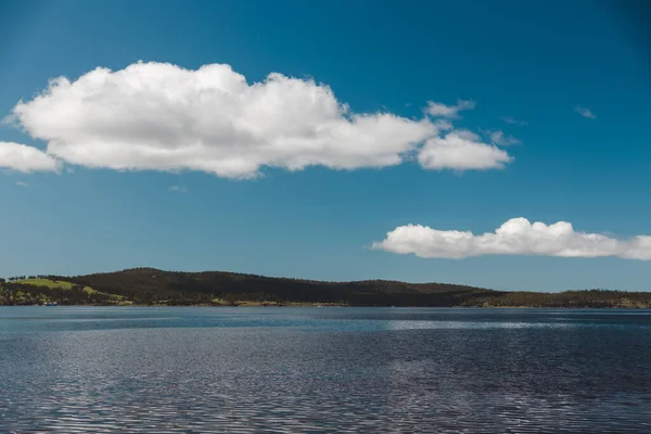 Lanskap Pantai Murni Kettering Tasmania Australia Dekat Teluk Peppermint Pada — Stok Foto