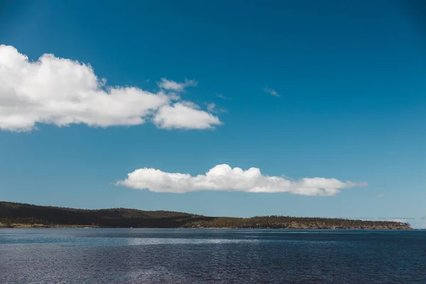 Lanskap Pantai Murni Kettering Tasmania Australia Dekat Teluk Peppermint Pada — Stok Foto