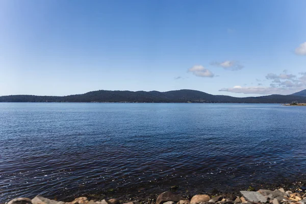 Prístino Paisaje Playa Kettering Tasmania Australia Cerca Peppermint Bay Principios — Foto de Stock