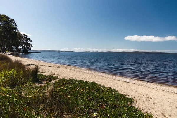 Ongerepte Strand Landschap Middleton Tasmanië Australië Buurt Van Peppermint Bay — Stockfoto