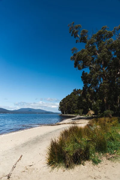 Pristine Beach Landscape Middleton Tasmania Australia Peppermint Bay Early Spring — Stock Photo, Image