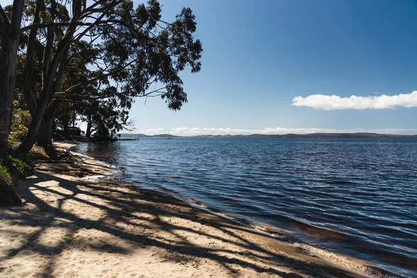 Nedotčené Plážové Krajiny Middletonu Tasmánii Austrálie Poblíž Zátoky Peppermint Začátku — Stock fotografie