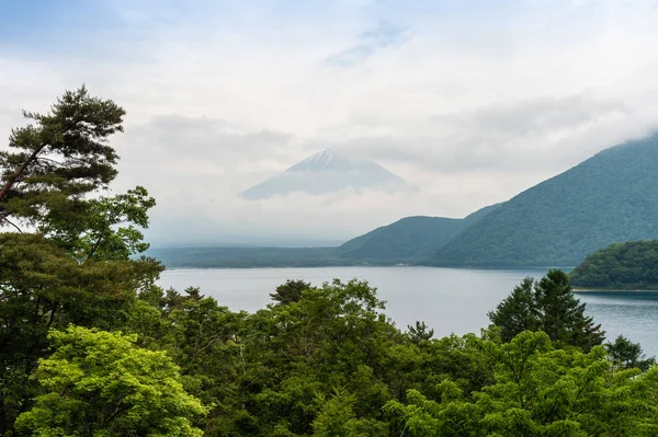 Lago Kawaguchi Foji Montaña Japón —  Fotos de Stock