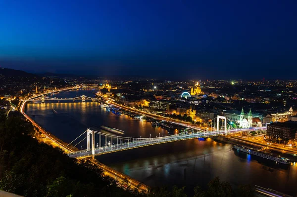 Вид Будапешт Свете Фар — стоковое фото
