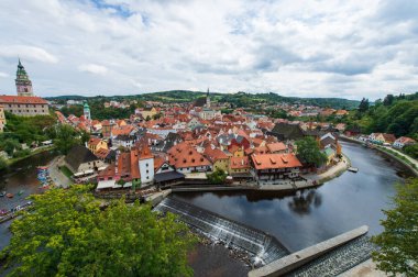 Cesky Krumlov, Çek Üstten Görünüm