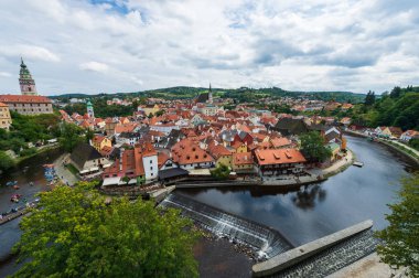 Cesky Krumlov, Çek Üstten Görünüm