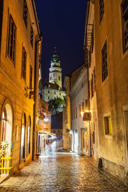 Cesky Krumlov kilisede geceleri