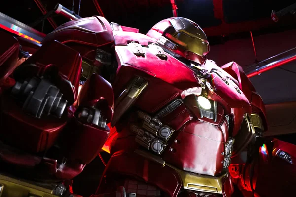 Las Vegas Octubre 2017 Hulk Buster Iron Man Disfraz Base —  Fotos de Stock