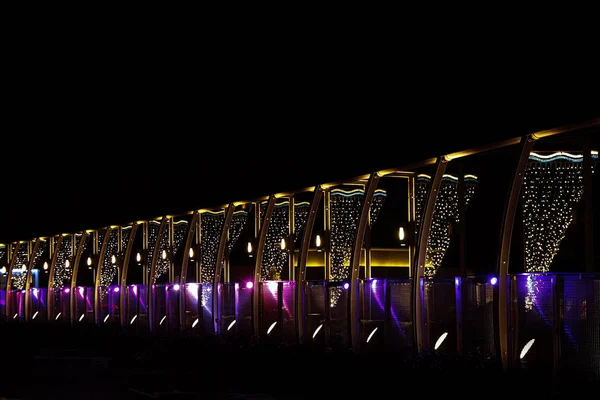 Costa Mesa Usa Nov 2017 Brug Van Tuinen Voetgangersbrug Die — Stockfoto