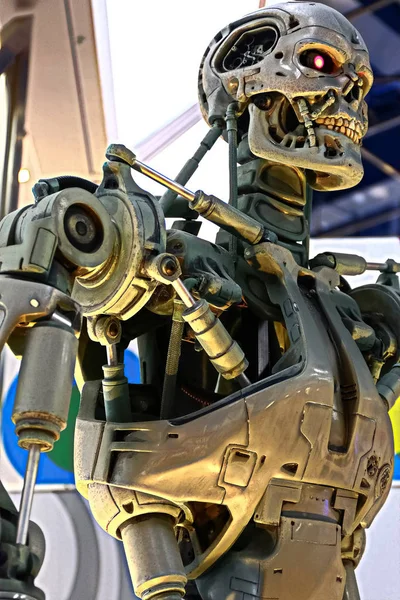 Osaka Japan Apr 2019 Foto Des 800 Endskeletts Vom Terminator — Stockfoto