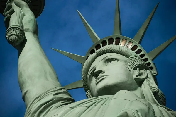 Estatua Libertad Uno Los Iconos Más Famosos Del Julio Usa —  Fotos de Stock