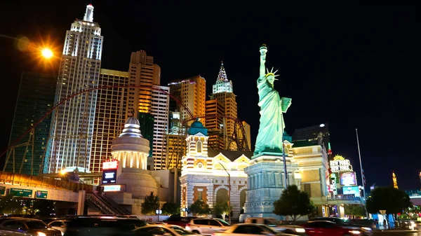 Las Vegas Ottobre 2017 New York New York Sulla Las — Foto Stock