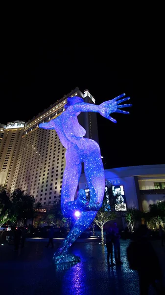 Las Vegas Usa Oktober 2017 Bliss Dance Sculpture Visas Mobile — Stockfoto