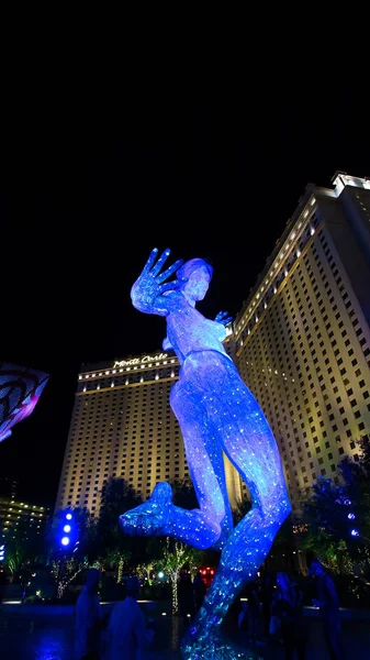 Las Vegas Usa October 2017 Bliss Dance Sculpture Display Mobile — Stock Photo, Image