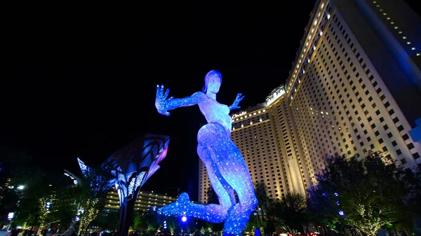 Las Vegas Usa October 2017 Bliss Dance Sculpture Display Mobile — Stock Photo, Image