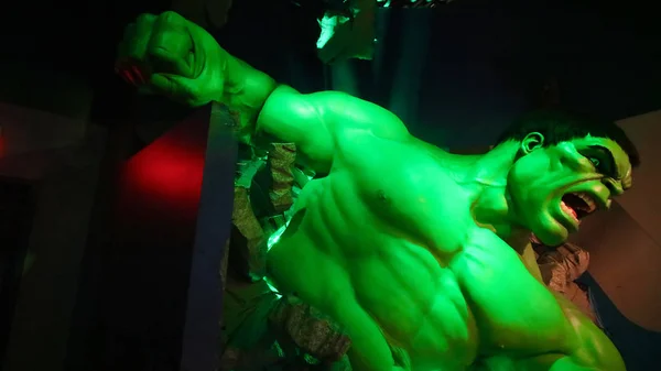 Las Vegas Eua Outubro 2017 Figura Modelo Gigante Incrível Hulk — Fotografia de Stock