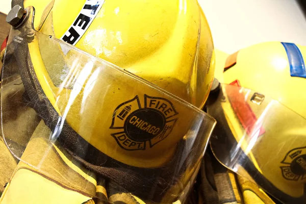 Osaka Japan Apr 2019 Одяг Пожежника Рушії Фільму Департамент Пожежної — стокове фото