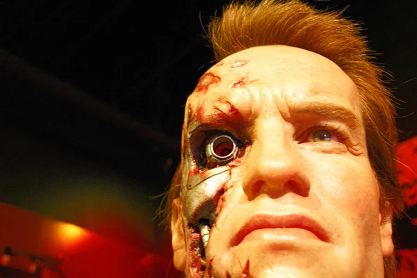 Los Angeles 2013 Október Arnold Schwarzenegger Viaszfigura Madame Tussauds Hollywood — Stock Fotó