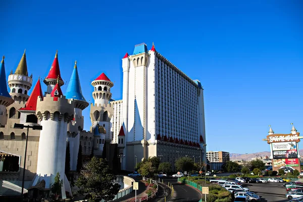 Las Vegas Usa Sep 2018 Het Excalibur Hotel Casino Las — Stockfoto