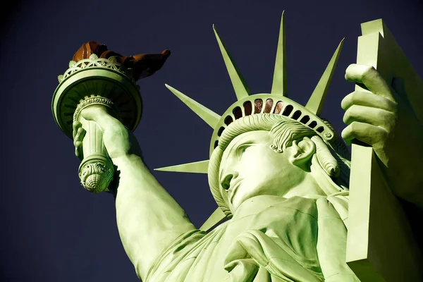 Estatua Libertad Uno Los Iconos Más Famosos Del Julio Usa —  Fotos de Stock