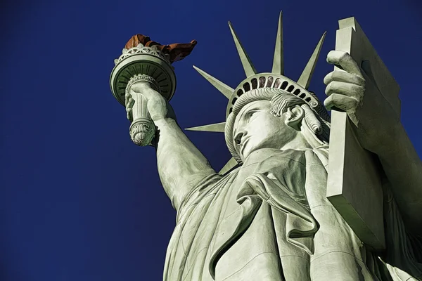 Estatua Libertad Uno Los Iconos Más Famosos Del Julio Usa —  Fotos de Stock