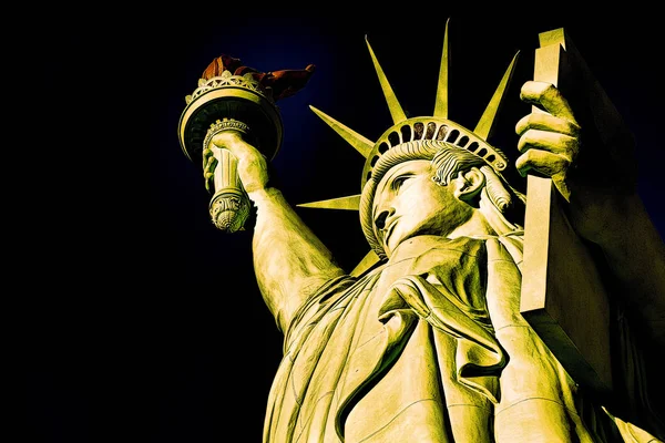 Statua Wolności Jedna Najsłynniejszych Ikon Lipca Usa — Zdjęcie stockowe