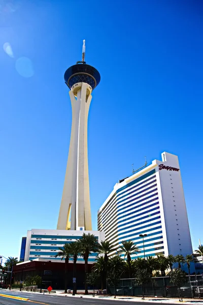 ลาสเวก สหร ฐอเมร นยายน 2018 Stratosphere Las Vegas ในเวก Stratosphere — ภาพถ่ายสต็อก