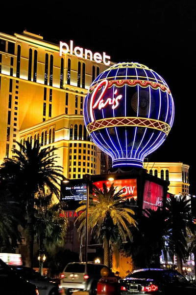 Las Vegas Usa Oct 2016 Paris Las Vegas Hotel Casino — стоковое фото