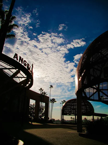 Anaheim Los Angeles Oktober 2016 Huvudentrén Till Angel Stadium Ett — Stockfoto
