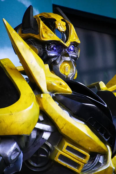 Osaka Kansai Japan Juli 2014 Die Hummelroboter Statue Aus Transformers — Stockfoto