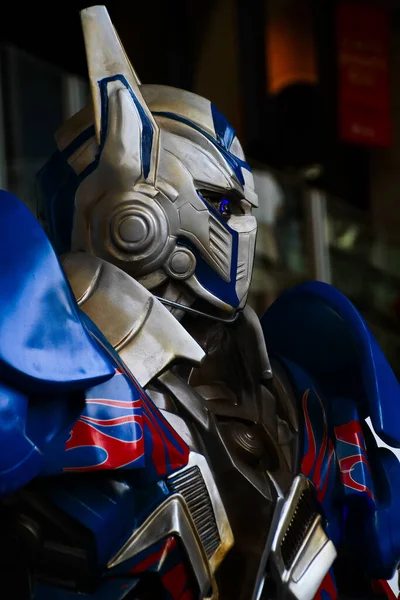 Osaka Kansai Japan Juli 2014 Die Replik Der Roboterstatue Optimus — Stockfoto