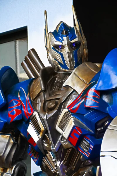 Osaka Kansai Japan July 2014 Transformers Age Extinktion Optimus Prime — Stock Fotó
