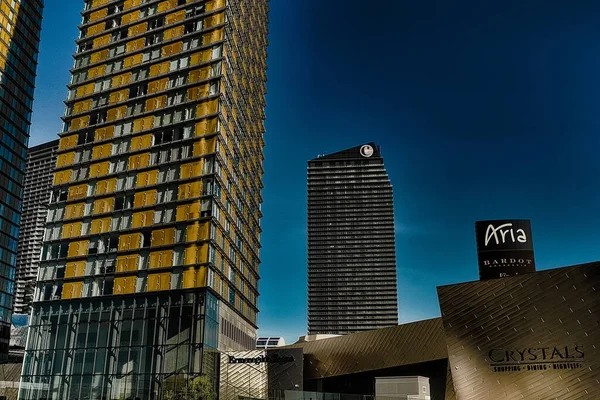 Las Vegas Usa Sep 2018 Veer Towers City Center Las — 스톡 사진