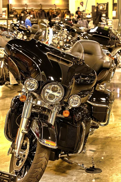 Las Vegas Usa Nov 2015 Kampanjmotorcykel Harley Davidson Hos Harley — Stockfoto