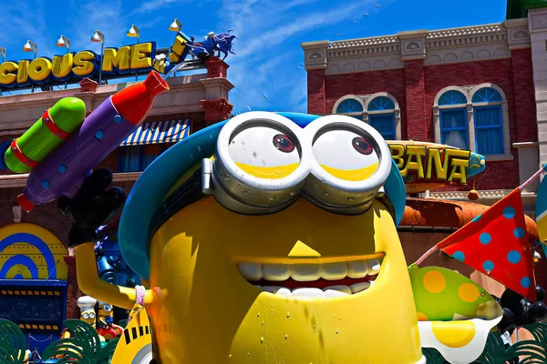 Osaka Japan Juni 2020 Beeld Van Happy Minion Pasen Versie — Stockfoto