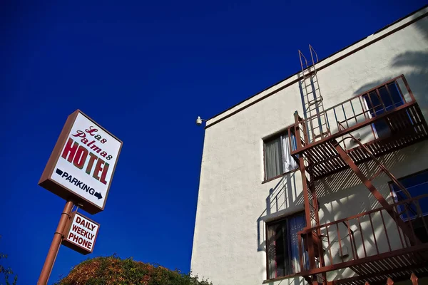 Hollywood Usa Oct 2013 Las Palmas Hotel Las Palmas Hotel — Stock Photo, Image