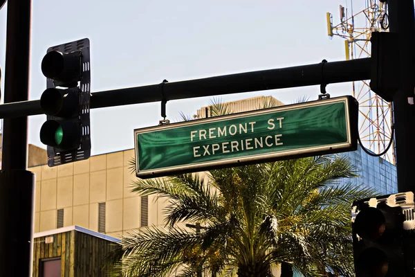 Las Vegas Usa Sep 2018 Utsikt Över Fremont Street Skylten — Stockfoto