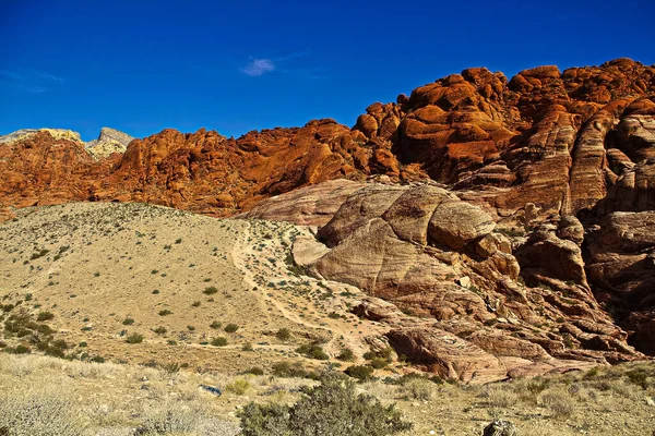 Red Rock Canyon State Park Apresenta Falésias Desérticas Buttes Formações — Fotografia de Stock