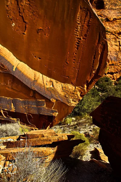 Red Rock Canyon State Park Apresenta Falésias Desérticas Buttes Formações — Fotografia de Stock