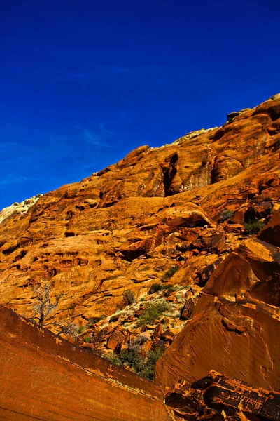 Parque Estatal Red Rock Canyon Cuenta Con Pintorescos Acantilados Desérticos — Foto de Stock