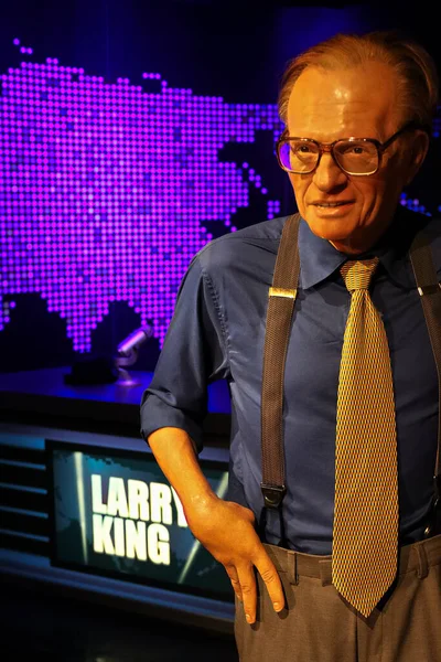 Las Vegas Usa Nov 2011 Larry King Viaszműve Madame Tussauds — Stock Fotó