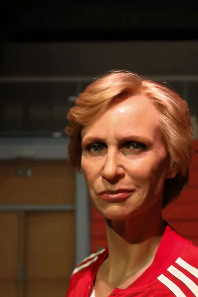 Las Vegas Usa Nov 2011 Waxwork Jane Lynch Display Madame — 图库照片