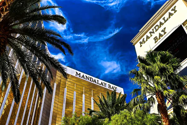 Las Vegas Usa Sep 2018 Enorme Mandalay Bay Hotel Resort — Stockfoto