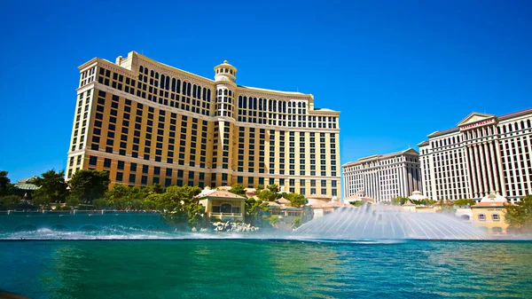 Las Vegas Usa 2018 Brunnen Von Bellagio Las Vegas Die — Stockfoto